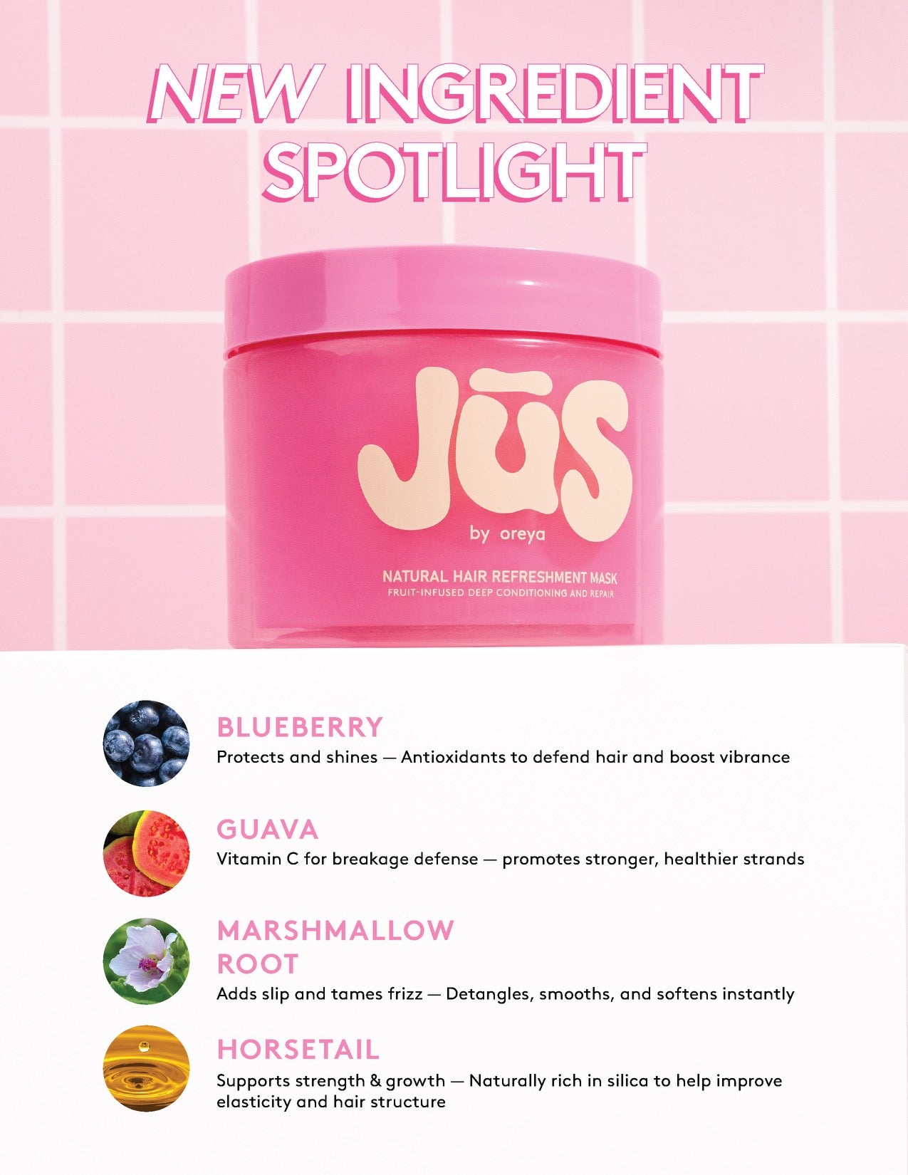 JŪS Hair Refreshment Mask 2.0 – JŪS BY OREYA