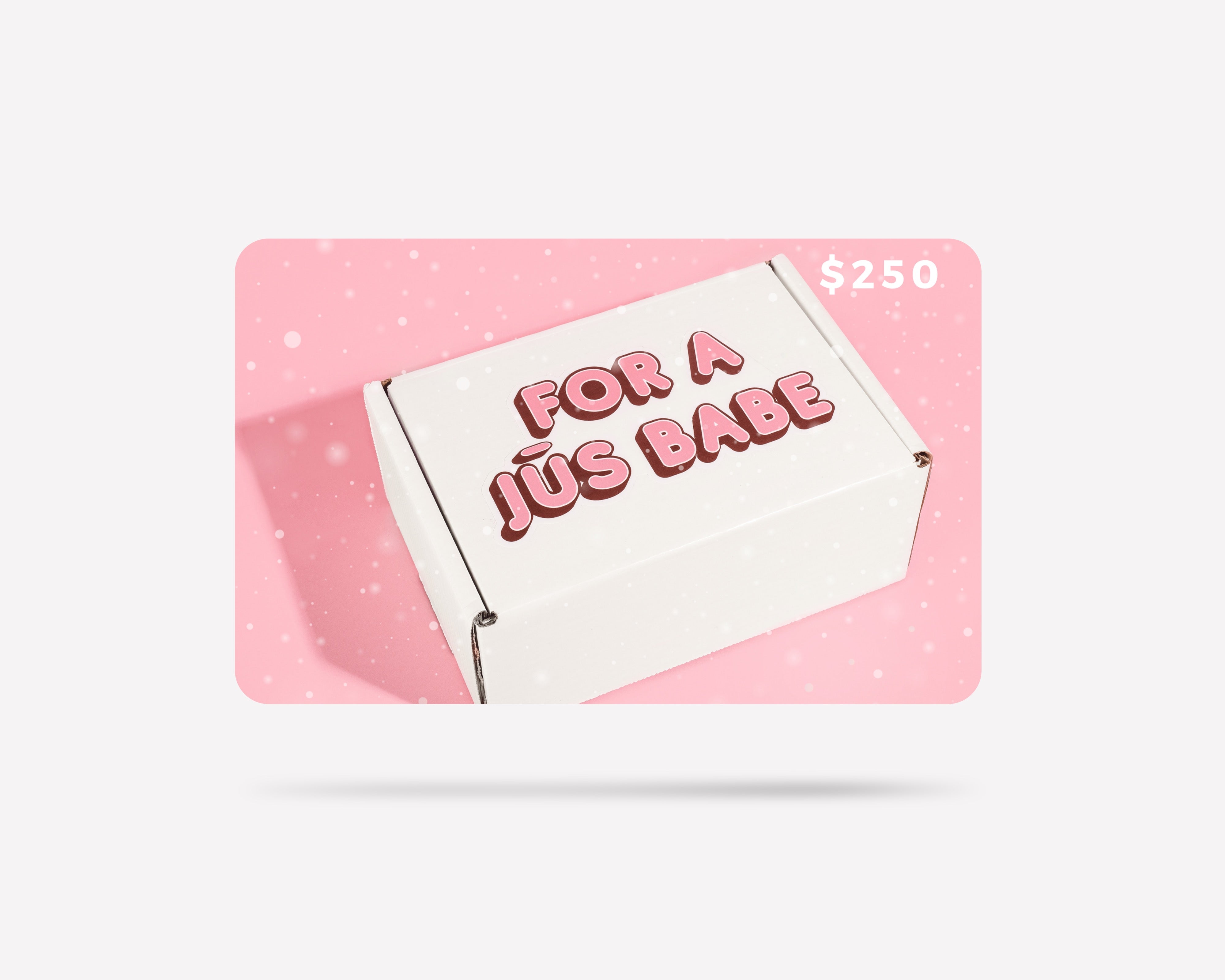 JŪS BOX GIFT CARD