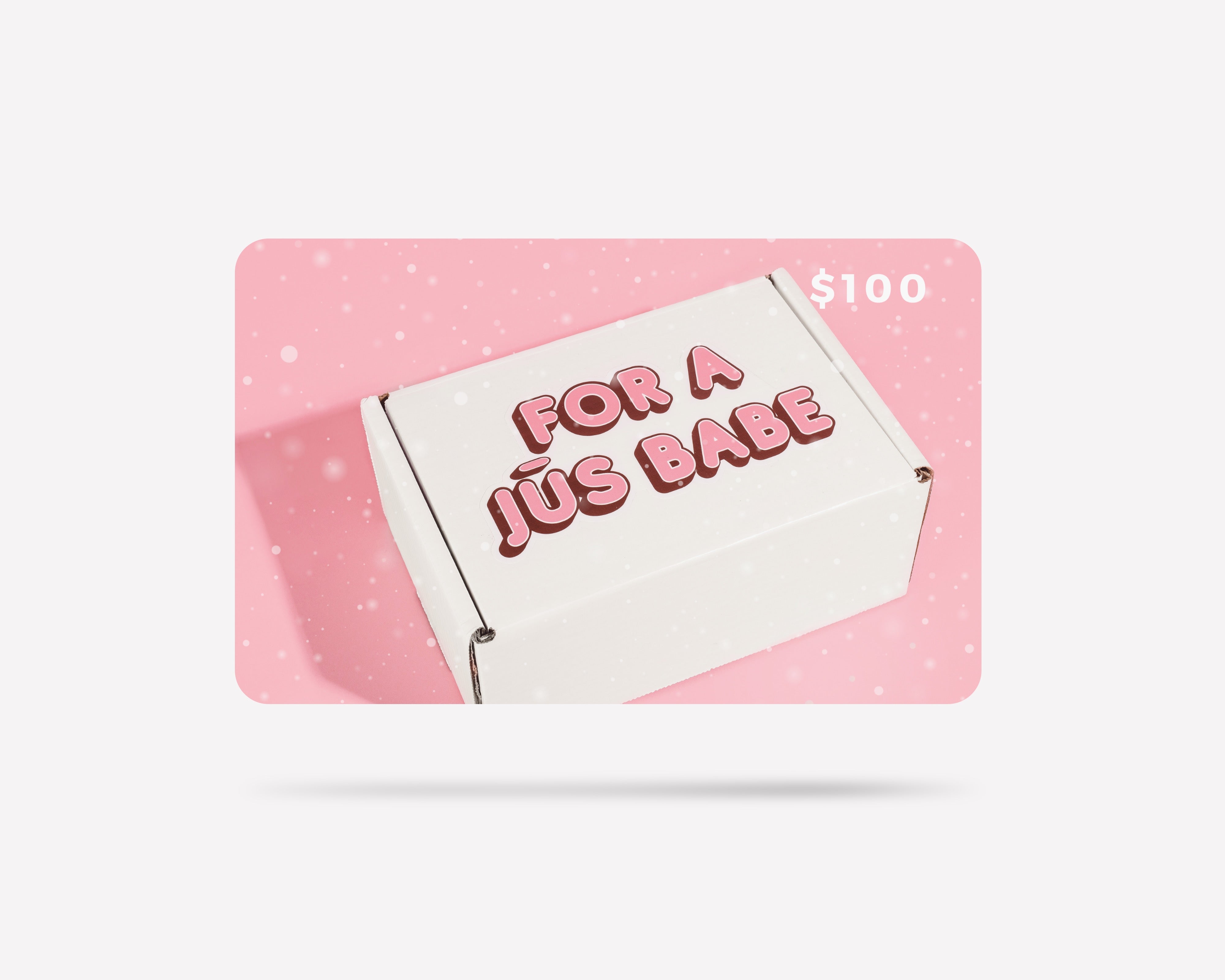 JŪS BOX GIFT CARD